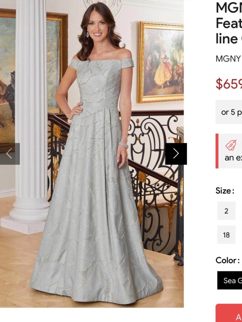 MOB dress gown